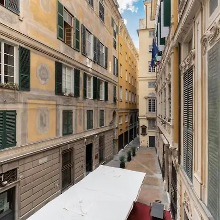 Centro Storico Caruggi 2min Acquario Pellicceria Superior Loft Palazzo Rolli 公寓 热那亚
