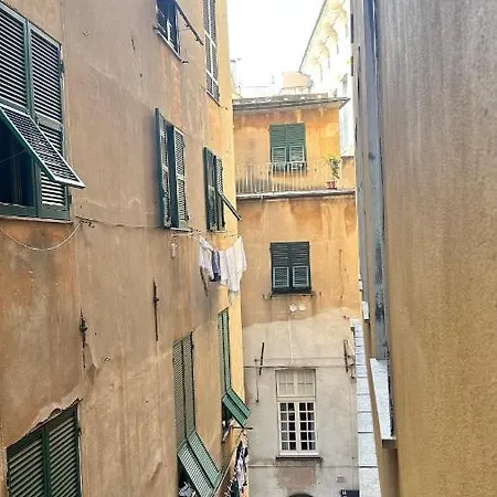 Centro Storico Caruggi 2min Acquario Pellicceria Superior Loft Palazzo Rolli 公寓 热那亚
