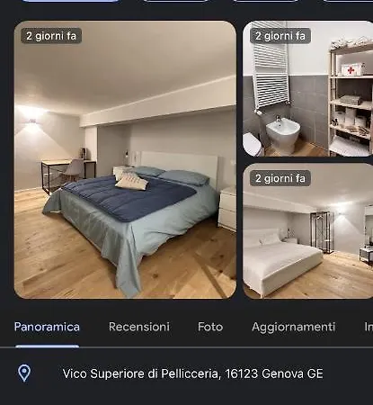 Centro Storico Caruggi 2min Acquario Pellicceria Superior Loft Palazzo Rolli Apartment *